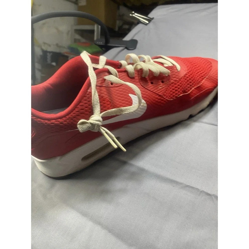 Nike Air Max University Red White Running Shoes Men's Size 12.5